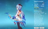 An example of a player's Elegy for the End (Image via Genshin Impact)